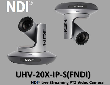 niedrige Latenz FULL NDI 1080P PTZ-Videokamera 20X/10X für lebendiges Dämpfen
