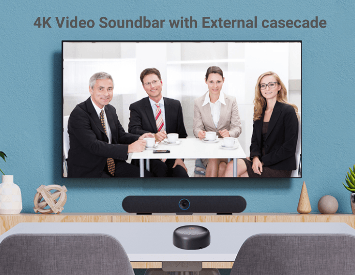 4K-Video-Soundbar mit externer Kaskadenauslösung